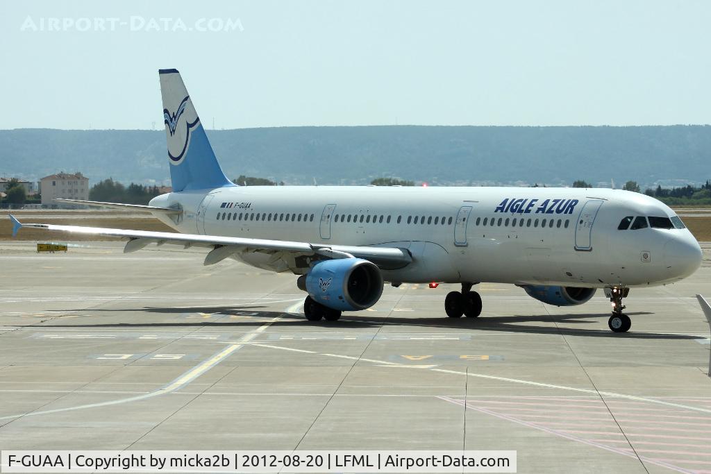 F-GUAA, 1998 Airbus A321-211 C/N 808, Taxiing