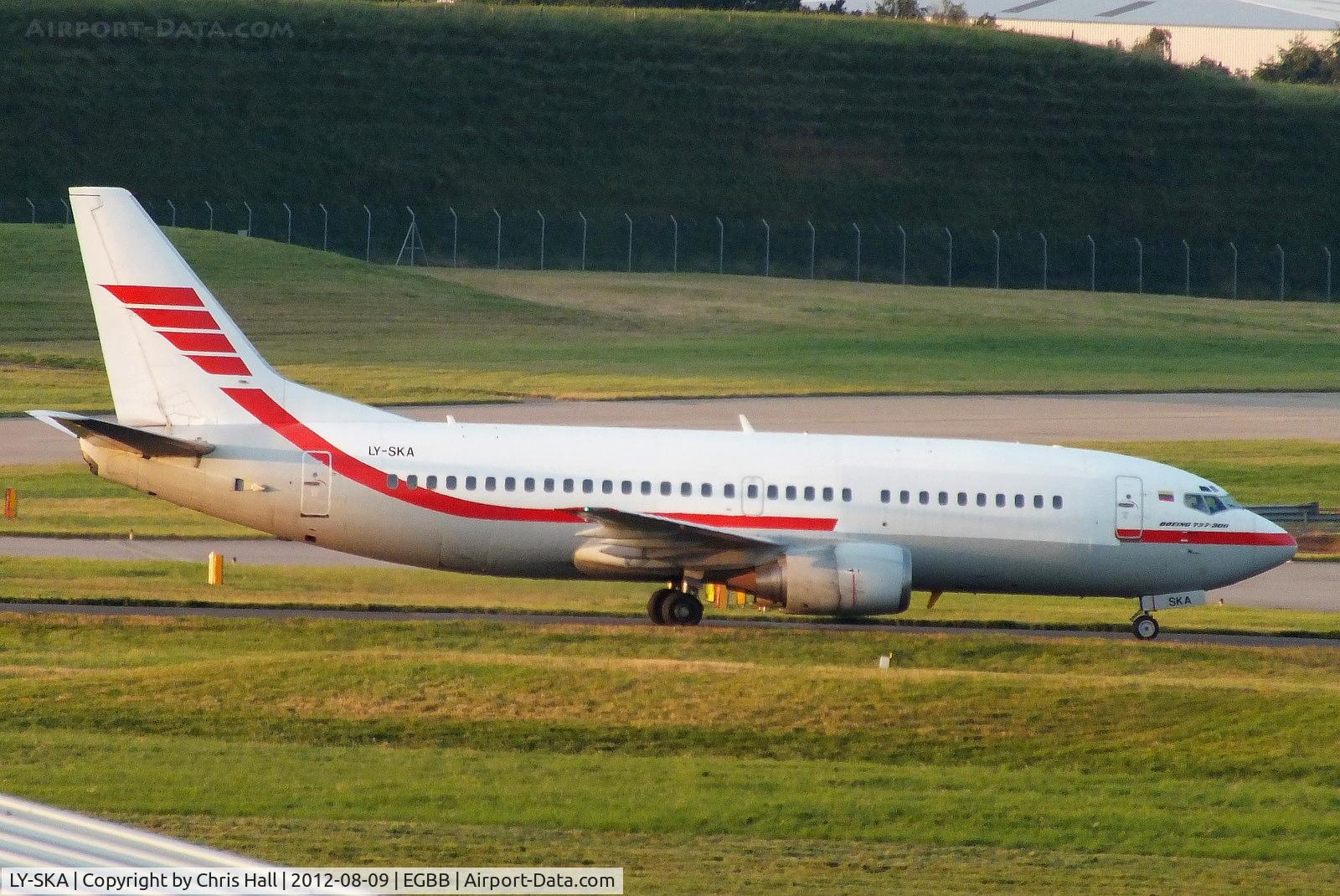 LY-SKA, 1988 Boeing 737-35B C/N 23972, Aurela