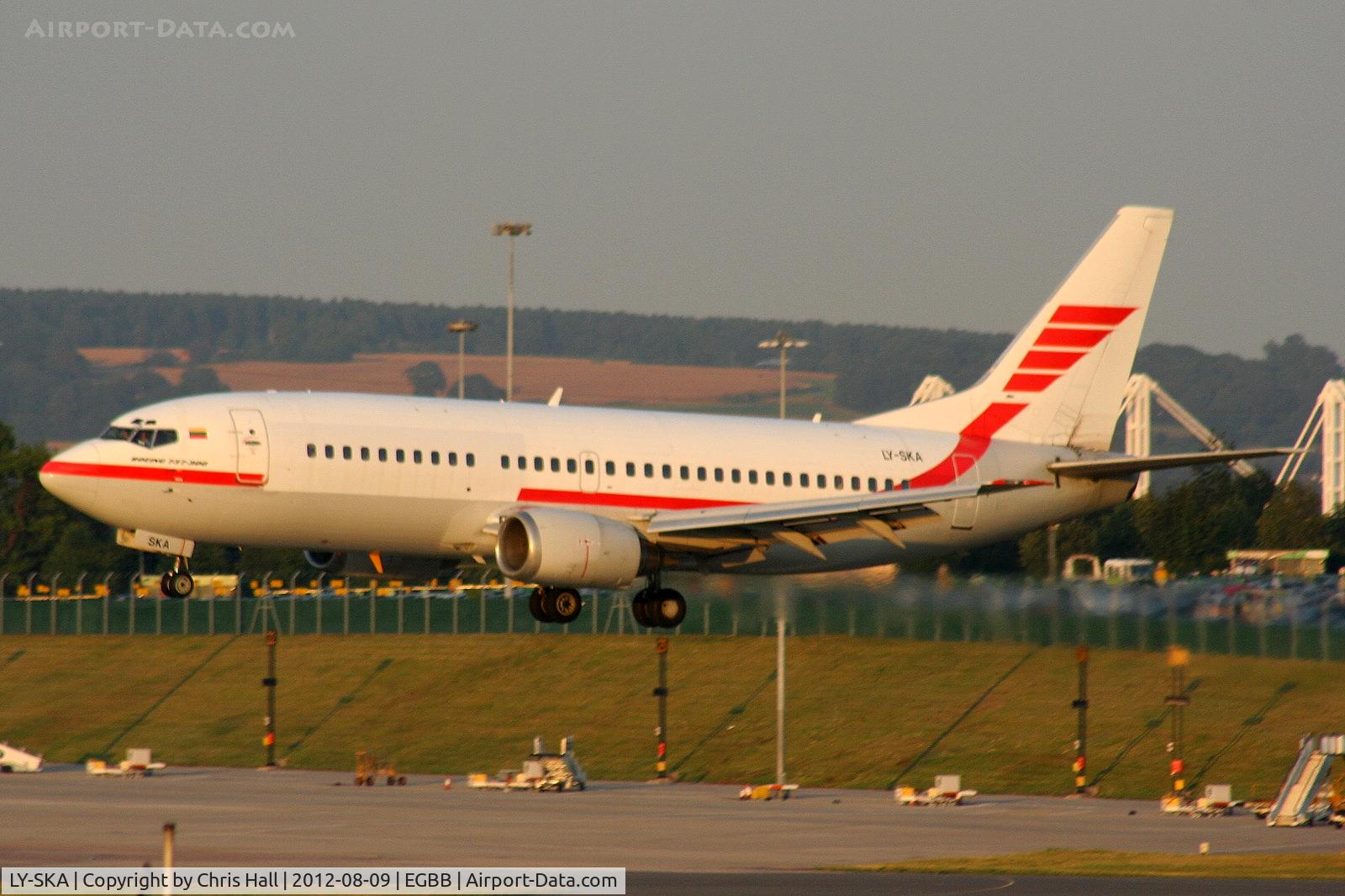 LY-SKA, 1988 Boeing 737-35B C/N 23972, Aurela