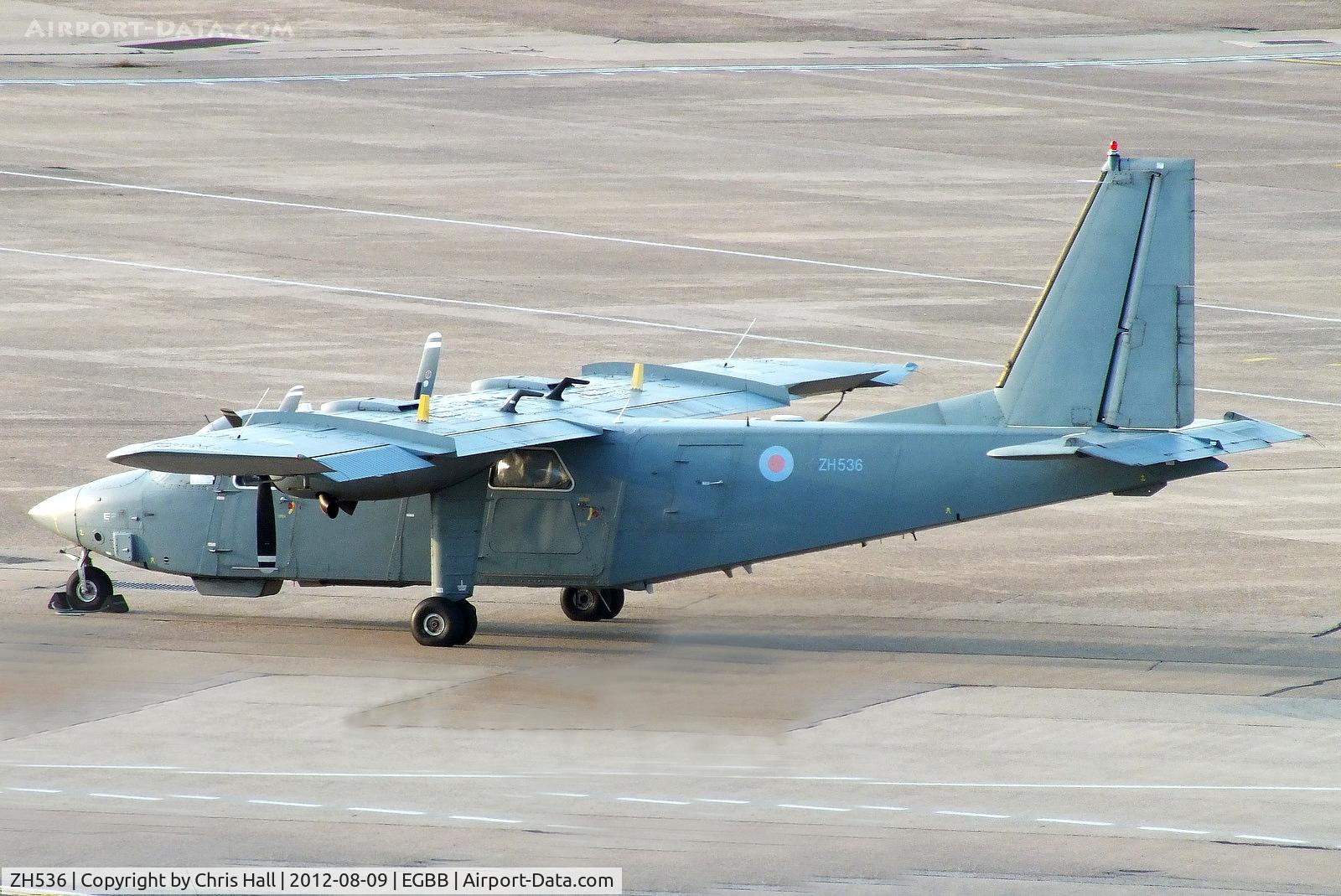 ZH536, 1990 Pilatus Britten-Norman BN-2T Islander CC2 C/N 2235, based at RAF Northolt