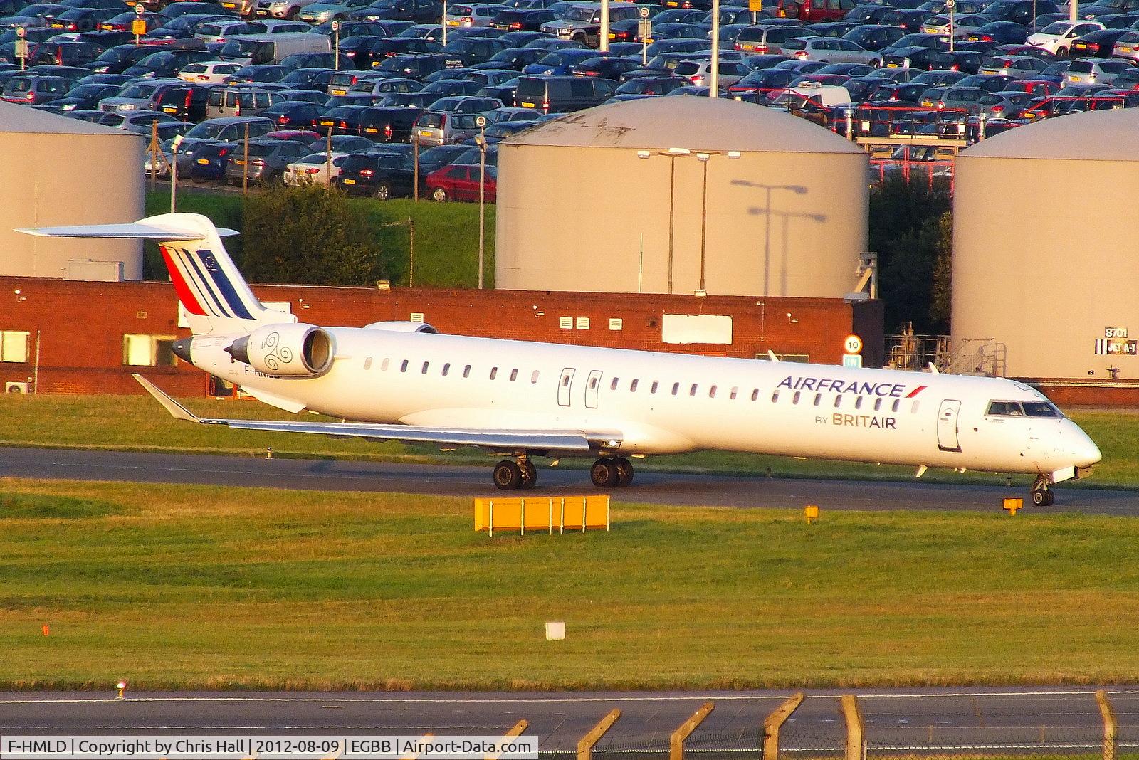 F-HMLD, 2010 Bombardier CRJ-1000EL NG (CL-600-2E25) C/N 19007, Brit Air