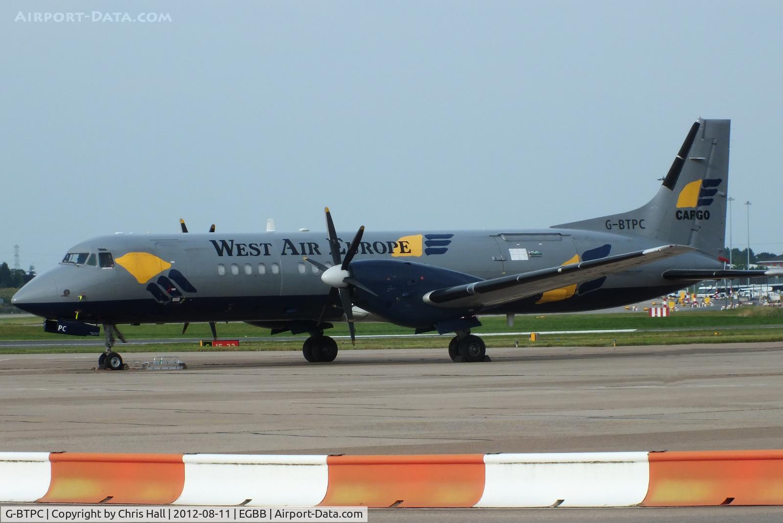 G-BTPC, 1988 British Aerospace ATP C/N 2010, West Air Europe