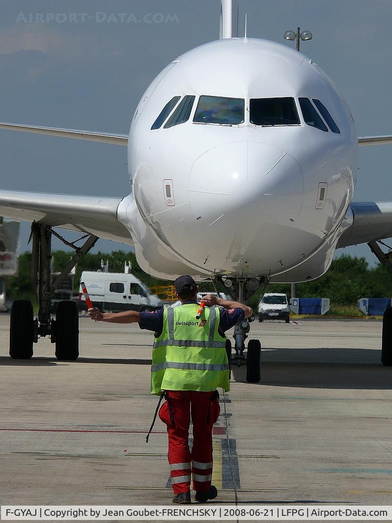 F-GYAJ, 2006 Airbus A321-211 C/N 2707, Air Med' at T3