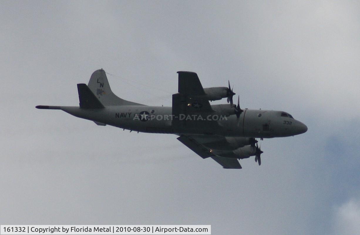 161332, Lockheed P-3C Orion C/N 285A-5729, P-3C Orion flying around South St. Pete Beach (Passe A Grille)