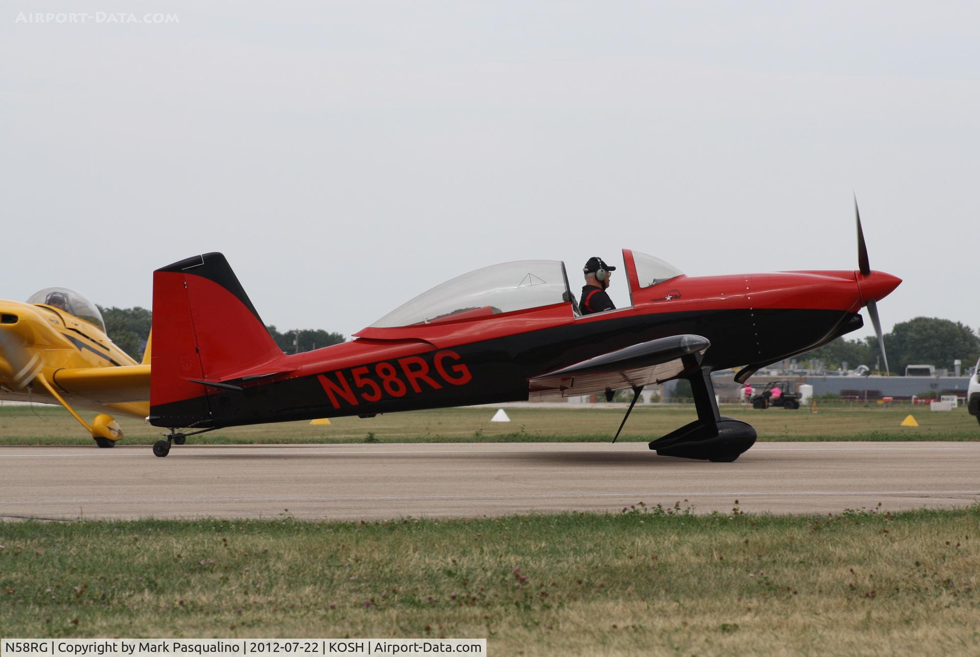 N58RG, Vans RV-8 C/N 80067, Vans RV-8