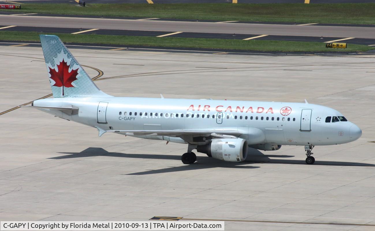C-GAPY, 1997 Airbus A319-114 C/N 728, Air Canada A319