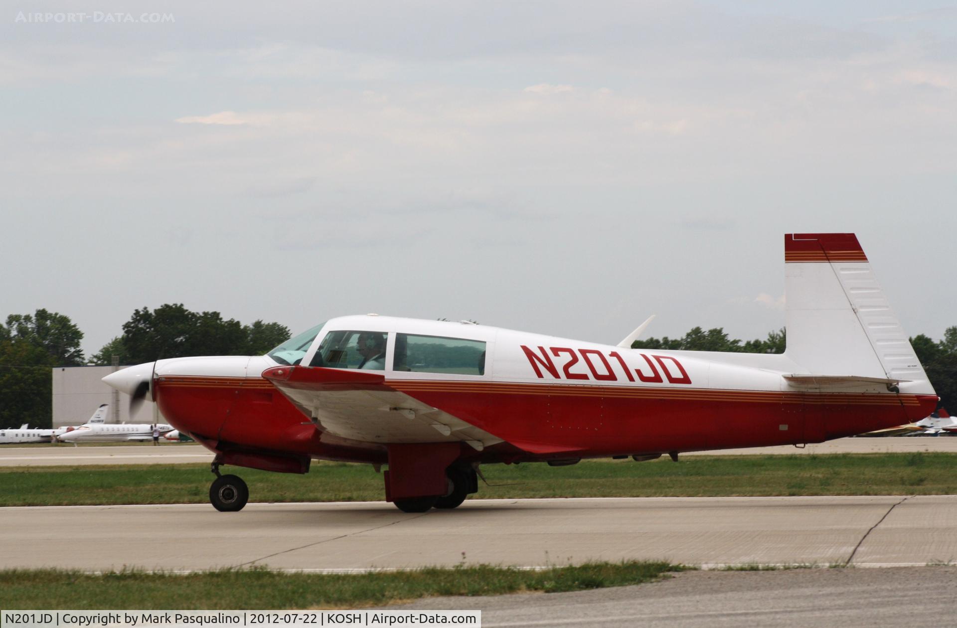 N201JD, 1976 Mooney M20J 201 C/N 24-0008, Mooney M20J