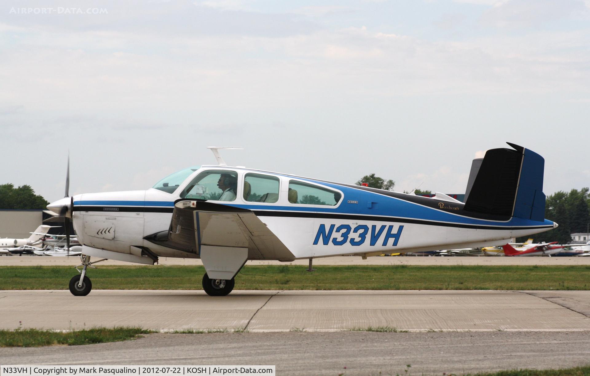 N33VH, 1975 Beech V35B Bonanza C/N D-9803, Beech V35B
