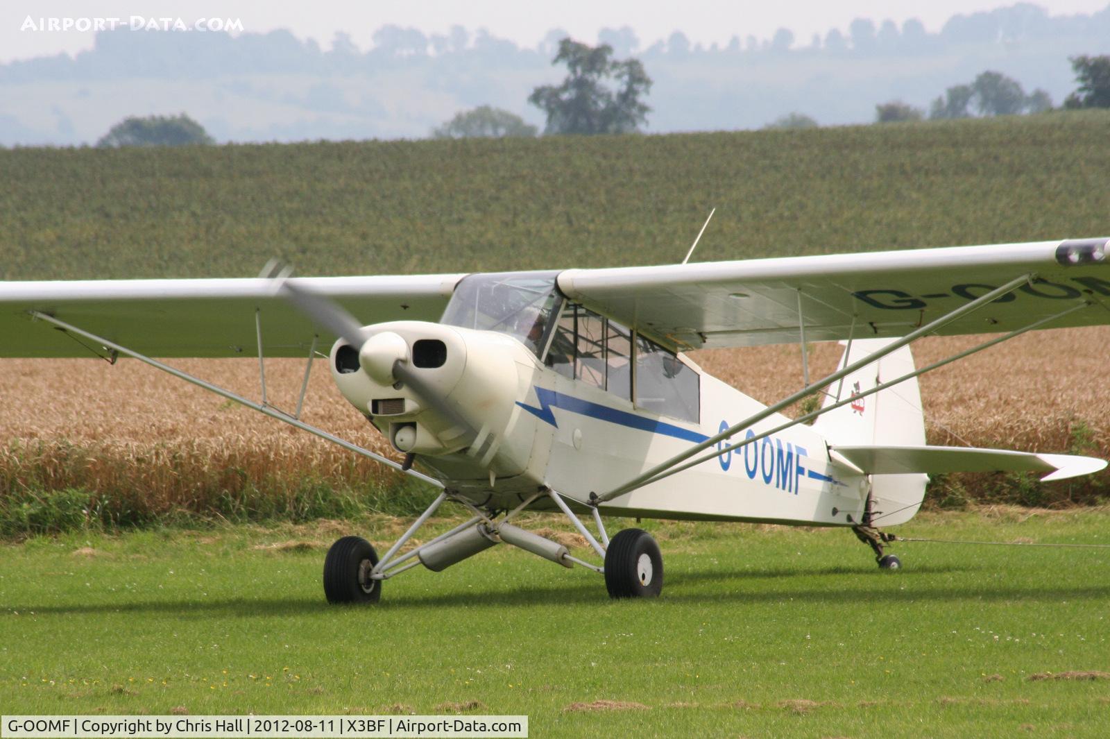 G-OOMF, 1967 Piper PA-18-150 Super Cub C/N 18-8560, at Bidford Airfield