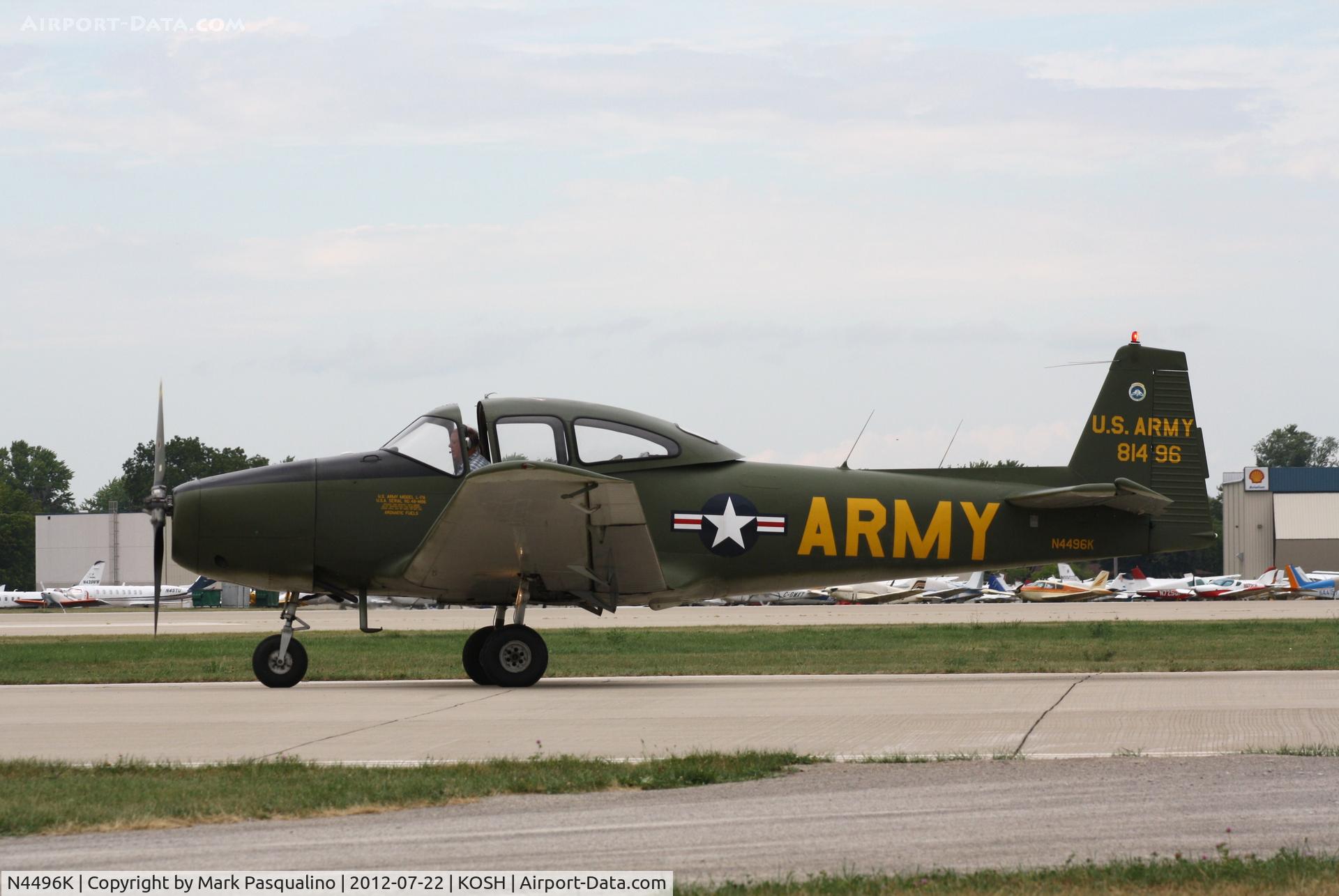 N4496K, 1948 Ryan Navion C/N NAV-4-1496, Navion
