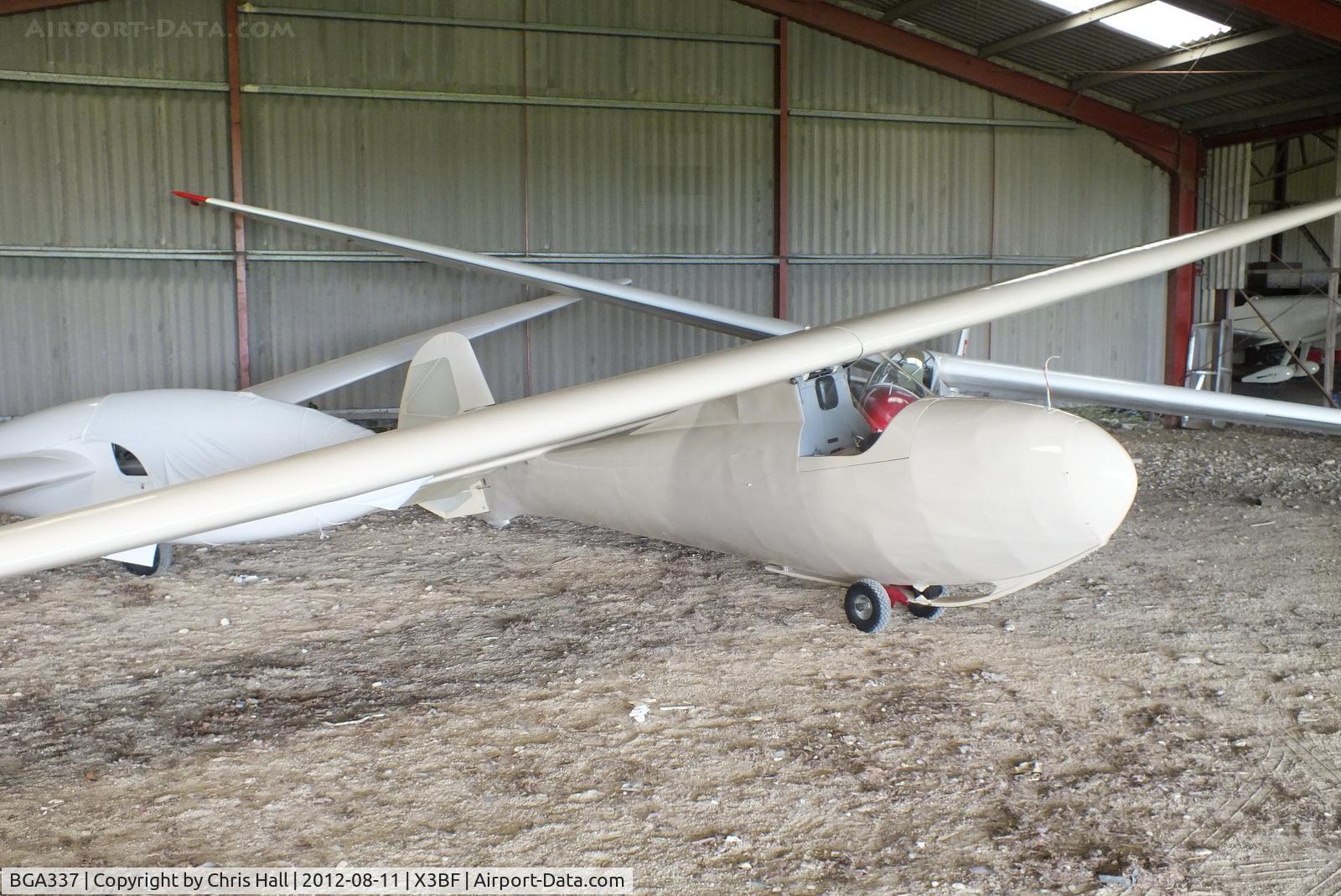 BGA337, Schleicher Rhonbussard C/N 620, at Bidford Airfield