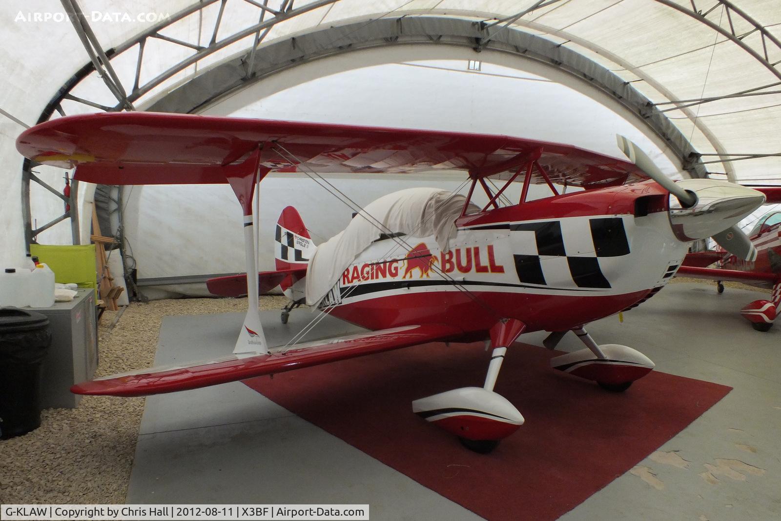 G-KLAW, 2010 Christen Eagle II C/N 003-1, at Bidford Airfield