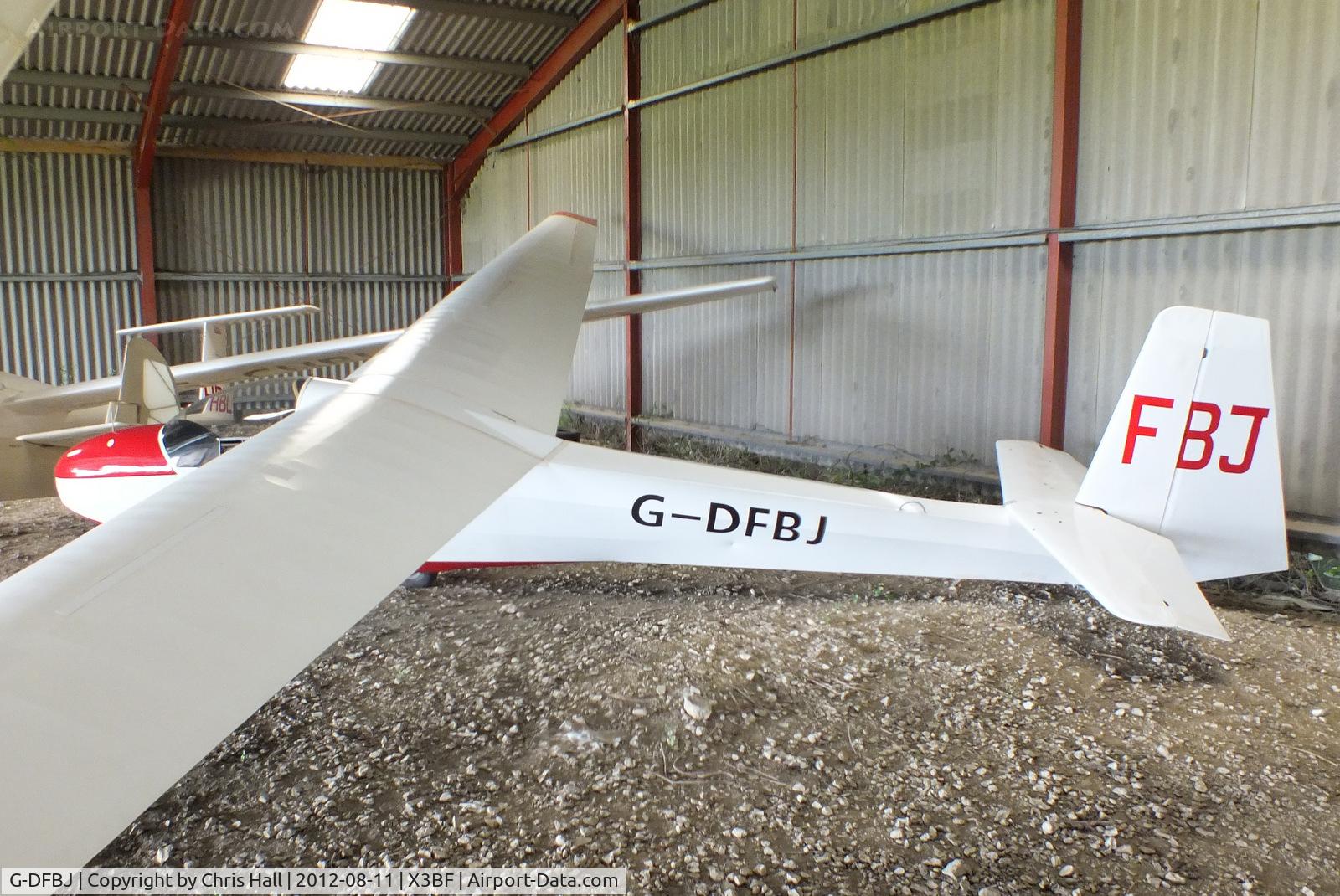 G-DFBJ, 1963 Schleicher K-8B C/N 8221, at Bidford Airfield