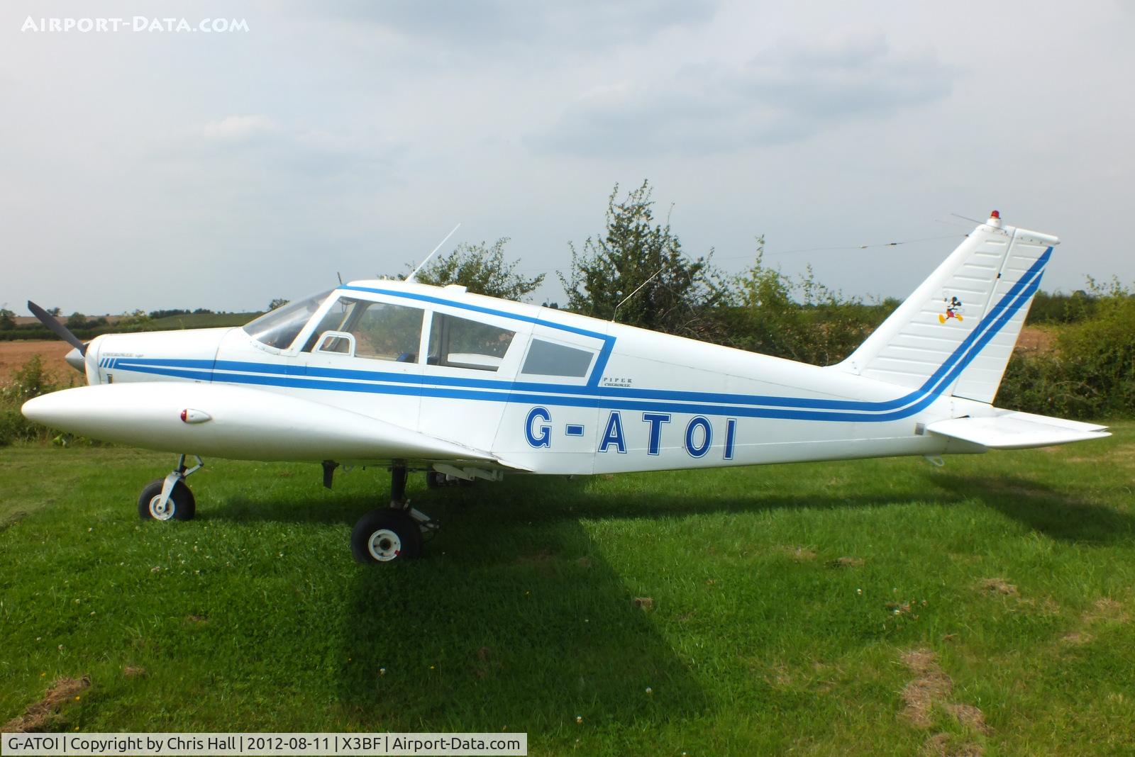 G-ATOI, 1966 Piper PA-28-140 Cherokee C/N 28-21556, at Bidford Airfield
