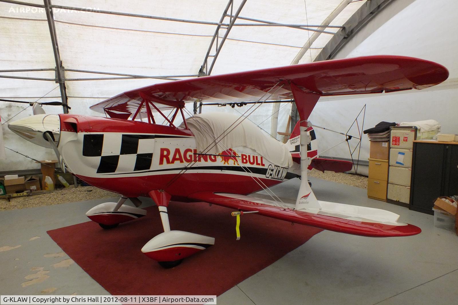 G-KLAW, 2010 Christen Eagle II C/N 003-1, at Bidford Airfield
