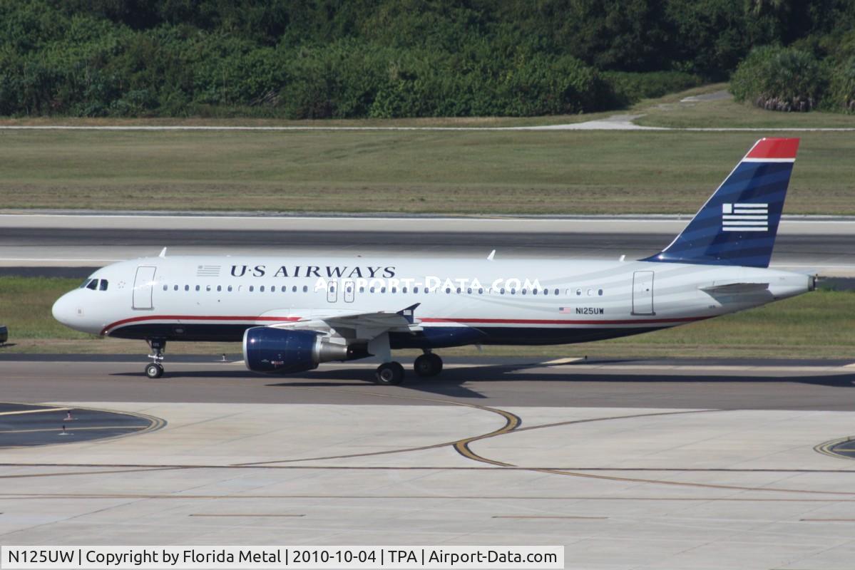 N125UW, 2009 Airbus A320-214 C/N 4086, US Airways A320