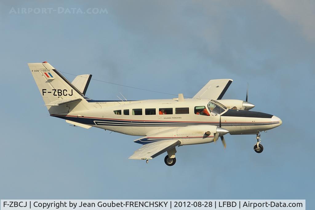 F-ZBCJ, 1994 Reims F406 Vigilant C/N F406-0074, FRANCE DOUANES 3384 landing 23