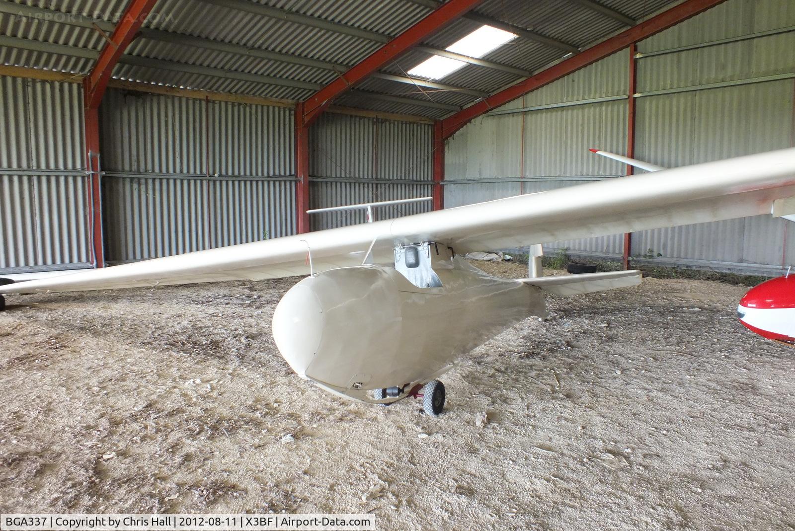BGA337, Schleicher Rhonbussard C/N 620, at Bidford Airfield