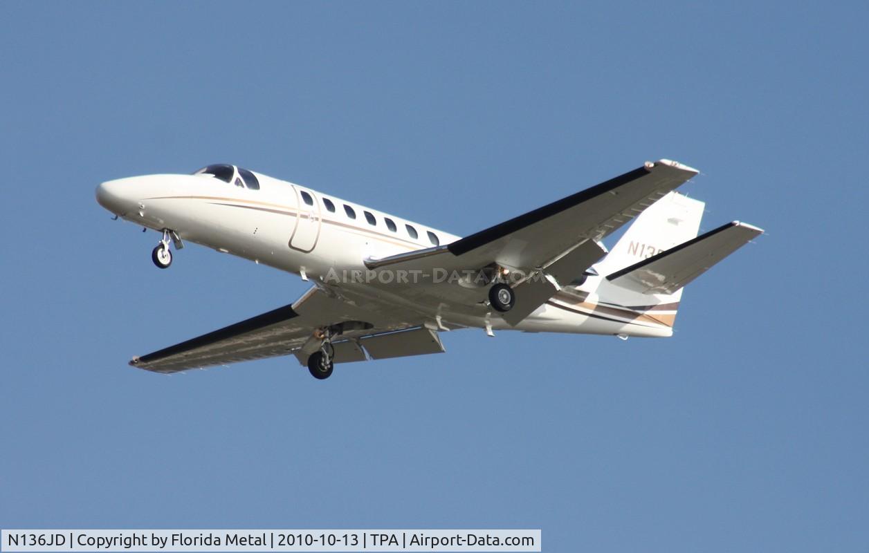 N136JD, 1995 Cessna 560 Citation Ultra C/N 560-0293, Cessna 560