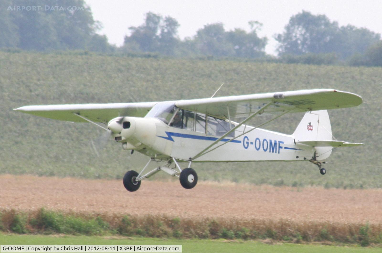 G-OOMF, 1967 Piper PA-18-150 Super Cub C/N 18-8560, at Bidford Airfield