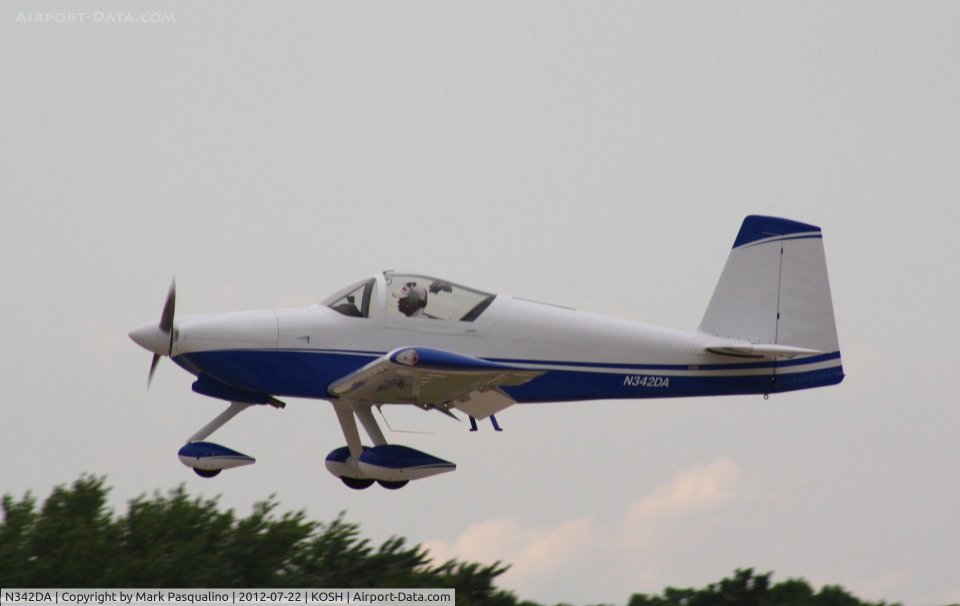 N342DA, 2009 Vans RV-9A C/N 91156, Vans RV-9A
