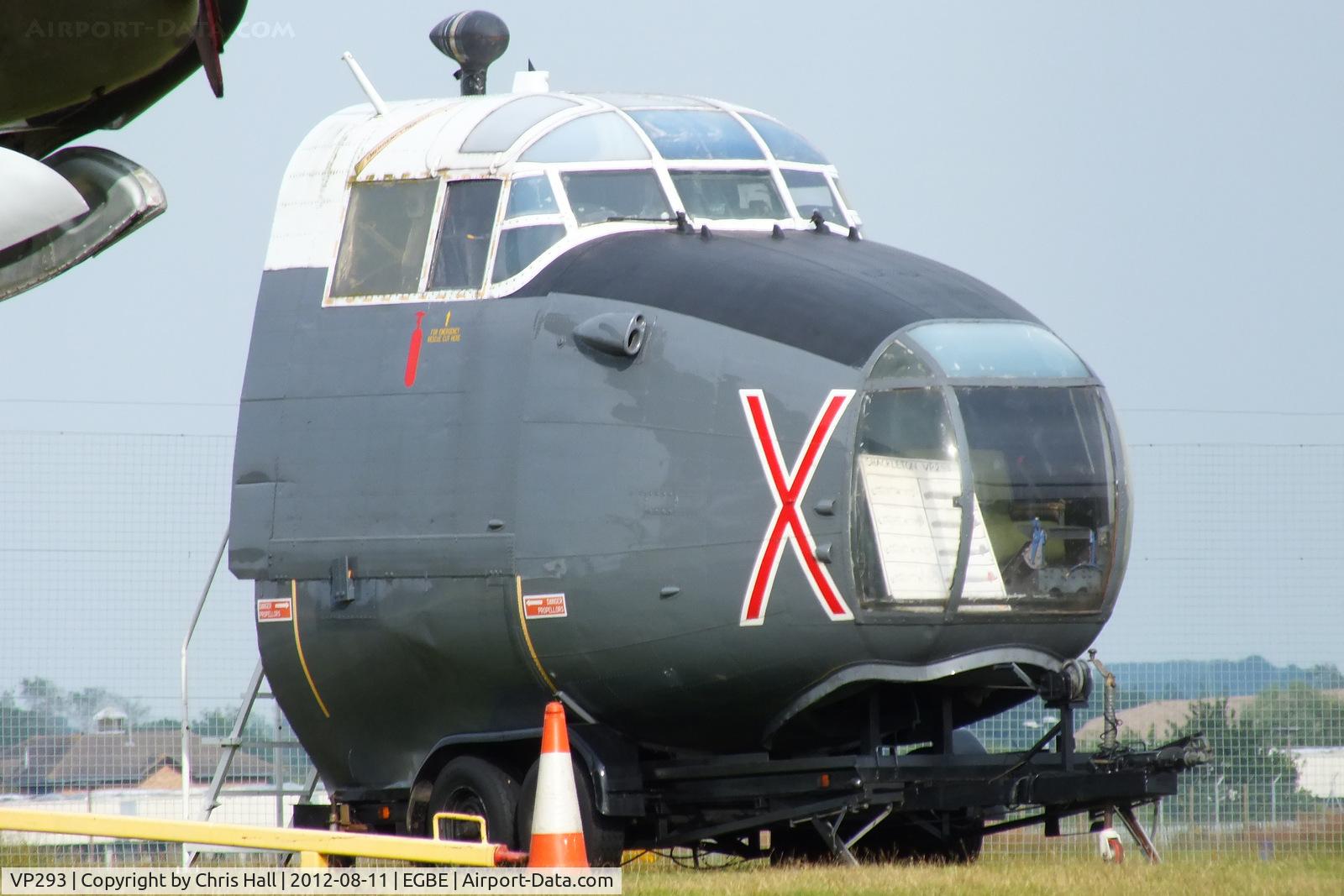 VP293, Avro 716 Shackleton T.4 C/N Not found VP293, on display at Coventry 'Airbase'