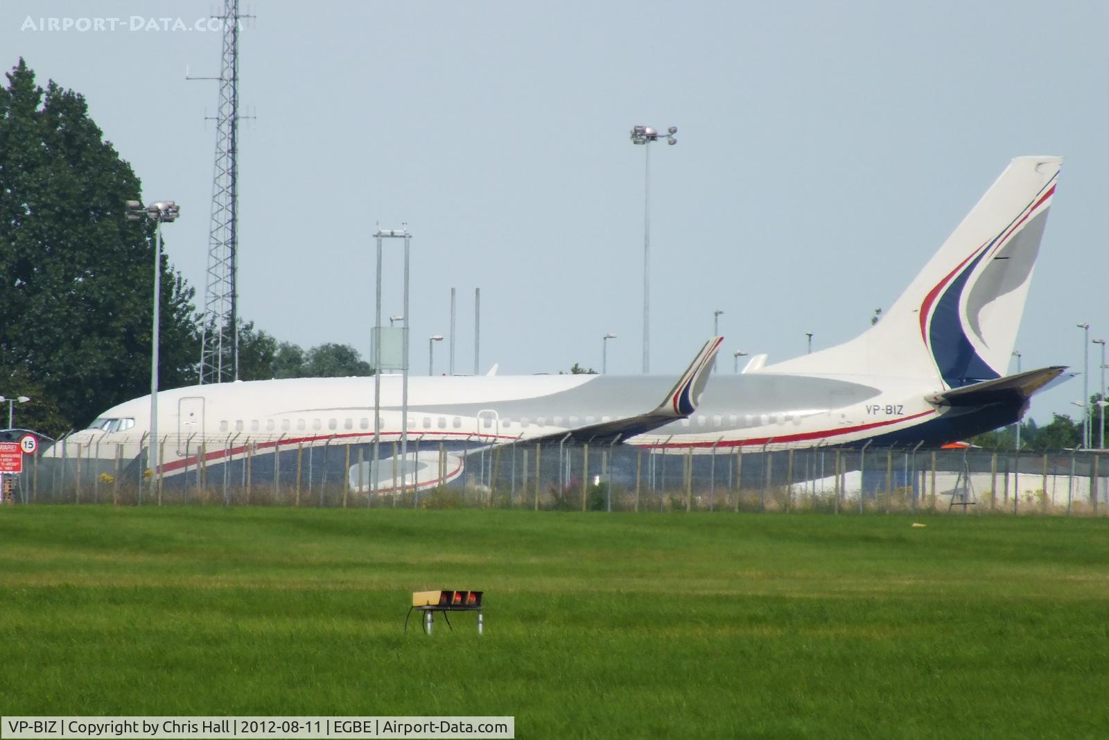 VP-BIZ, 2005 Boeing 737-7AU BBJ C/N 34477, ACM Aviation Inc