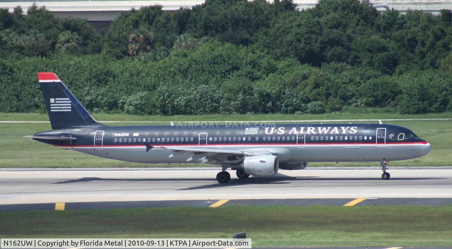 N162UW, 2001 Airbus A321-211 C/N 1412, US Airways A321