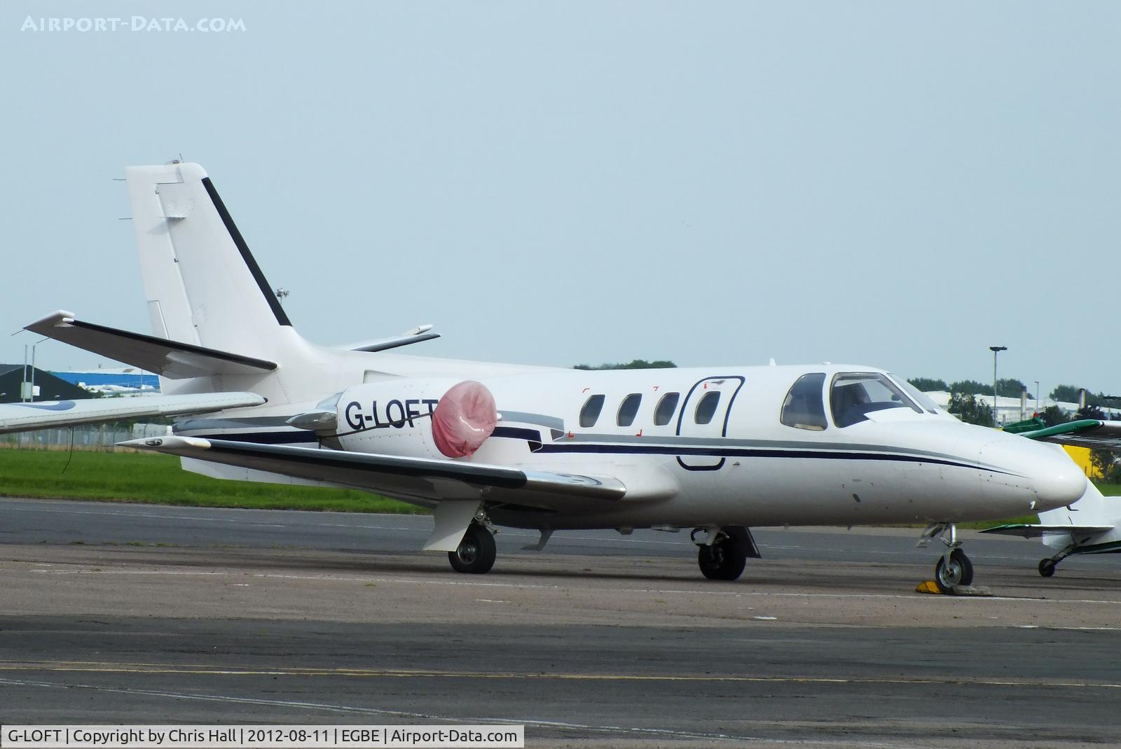 G-LOFT, 1976 Cessna 500 Citation C/N 500-0331, Fox Tango (Jersey) Ltd