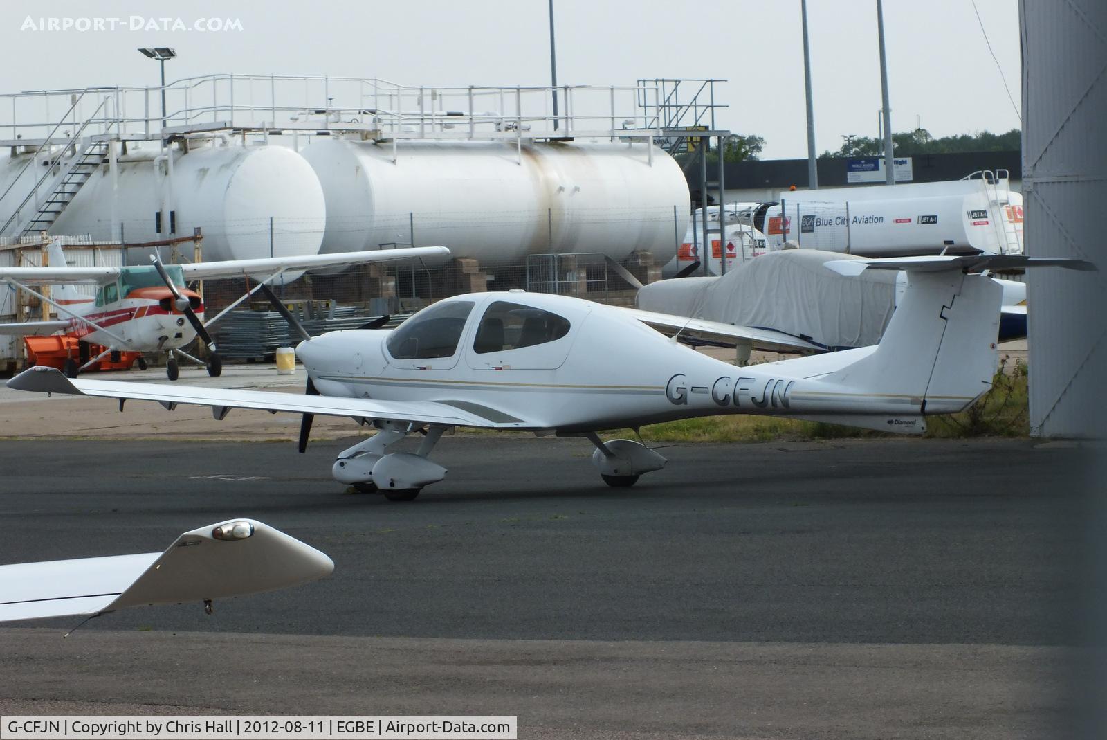 G-CFJN, 2007 Diamond DA-40D Diamond Star C/N D4.295, Atlantic Flight Training Ltd