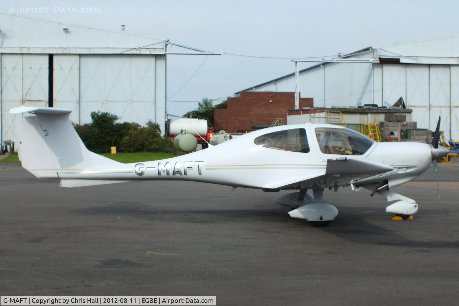 G-MAFT, 2006 Diamond DA-40D Diamond Star C/N D4.243, Atlantic Flight Training Ltd