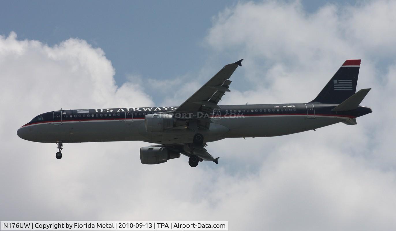 N176UW, 2001 Airbus A321-211 C/N 1499, US Airways A321