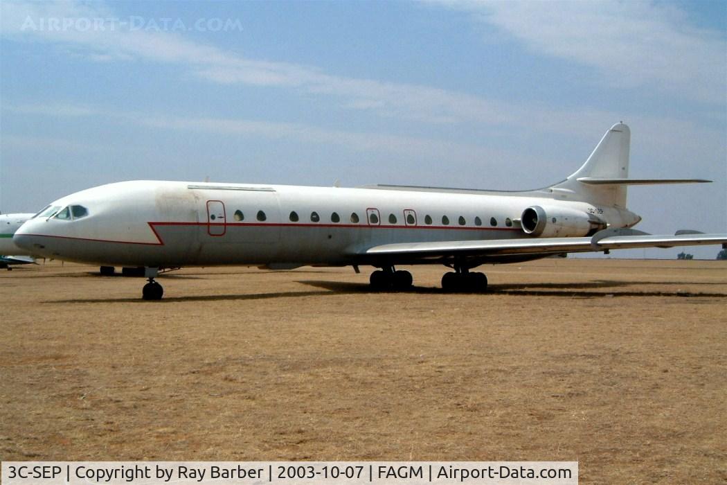 3C-SEP, 1969 Sud Aviation SE-210 Caravelle 11R C/N 251, Sud Aviation SE.210 Caravelle 11R [251] (Gabon Express) Rand~ZS 07/10/2003.
