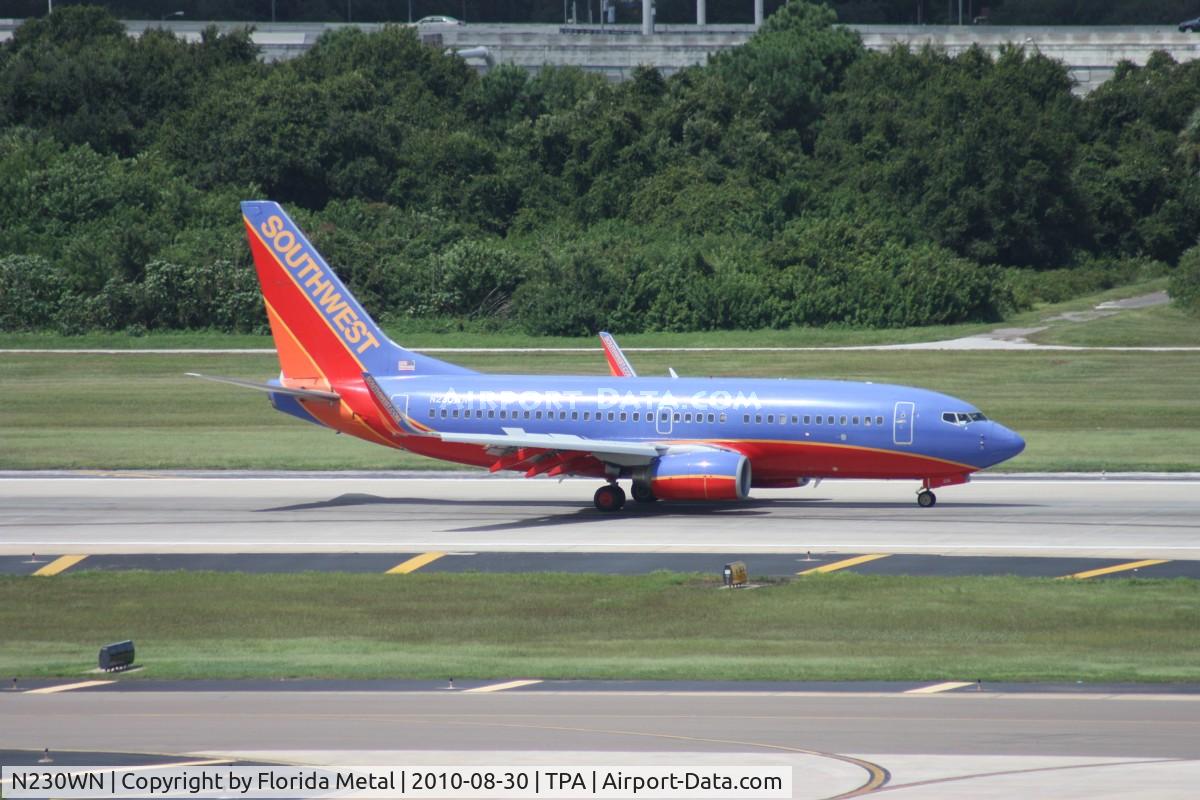 N230WN, 2006 Boeing 737-7H4 C/N 34592, Southwest 737