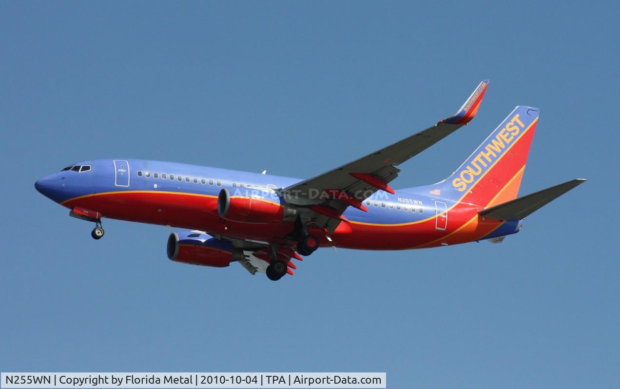 N255WN, 2006 Boeing 737-7H4 C/N 32513, Southwest 737