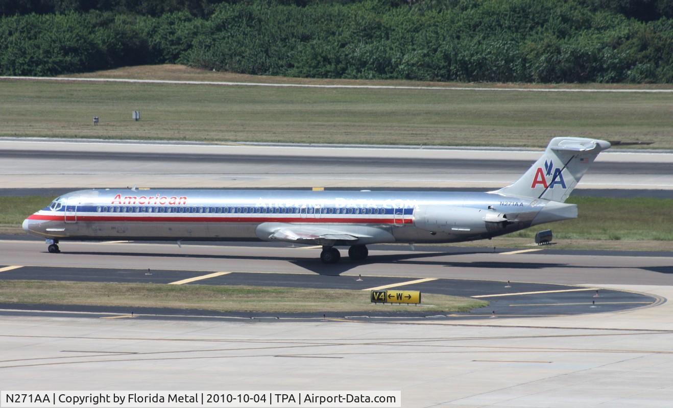 N271AA, 1985 McDonnell Douglas MD-82 (DC-9-82) C/N 49293, American MD-82