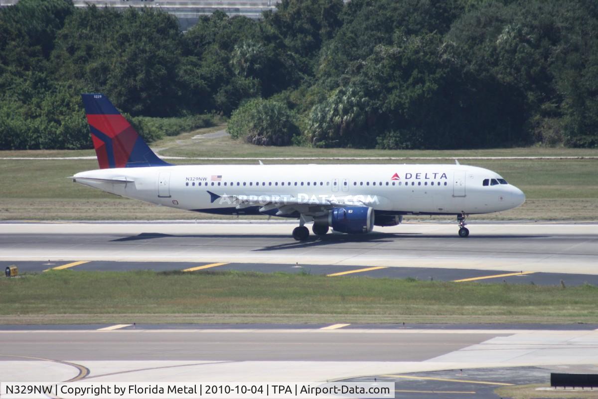 N329NW, 1992 Airbus A320-211 C/N 306, Delta A320