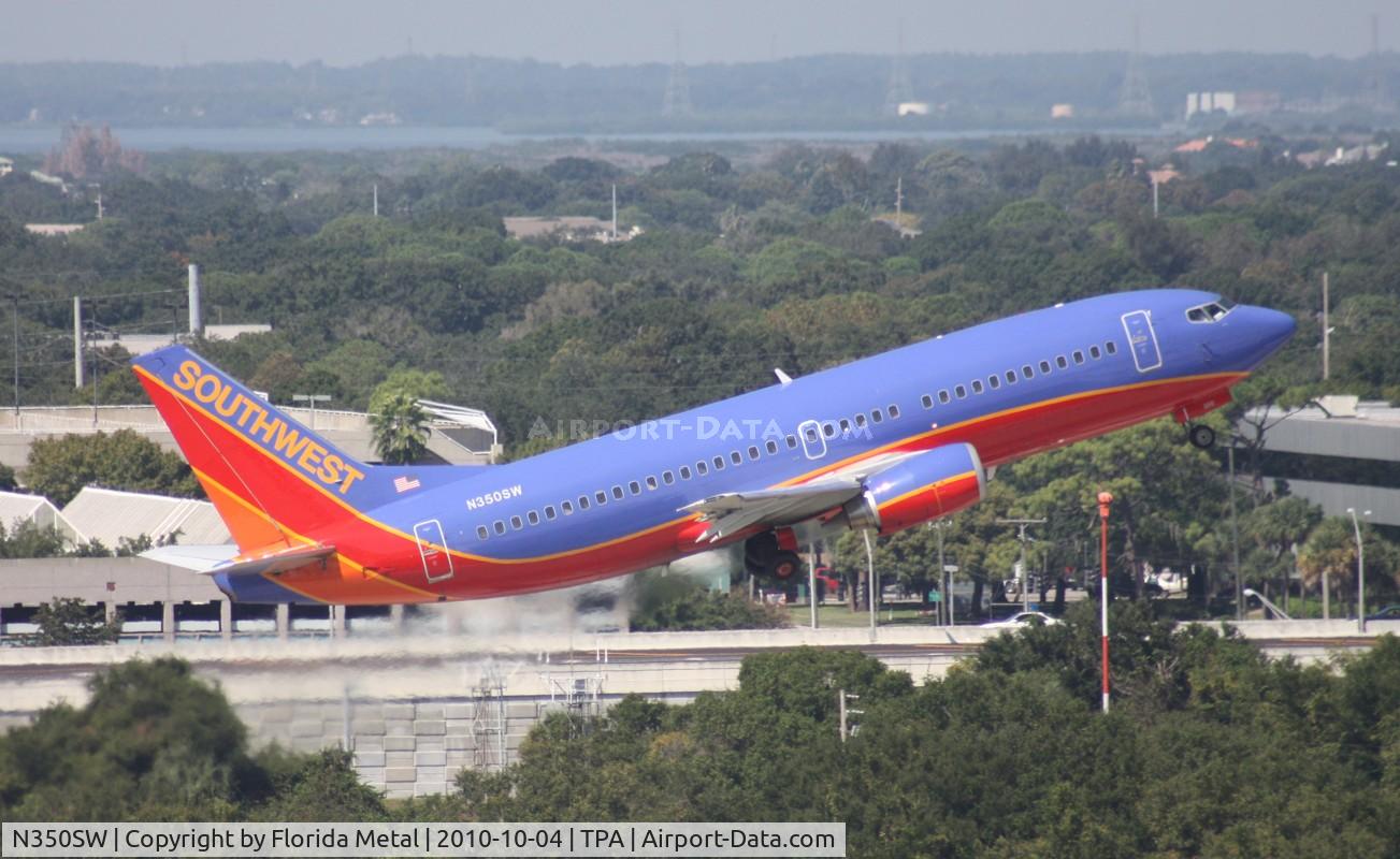 N350SW, 1989 Boeing 737-3H4 C/N 24409, Southwest 737