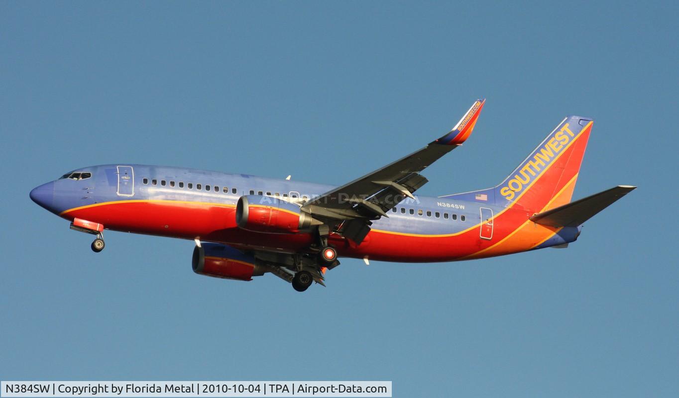N384SW, 1994 Boeing 737-3H4 C/N 26590, Southwest 737