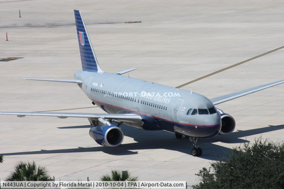 N443UA, 1998 Airbus A320-232 C/N 820, United A320