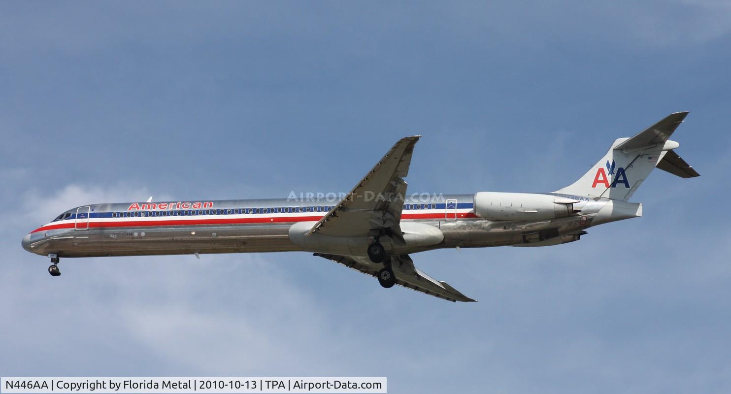 N446AA, 1987 McDonnell Douglas MD-82 (DC-9-82) C/N 49472, American MD-82