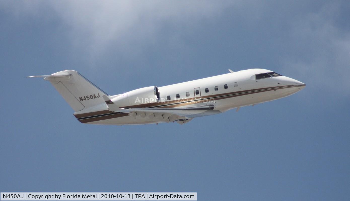 N450AJ, 1982 Canadair Challenger 600 (CL-600-1A11) C/N 1075, Challenger 601