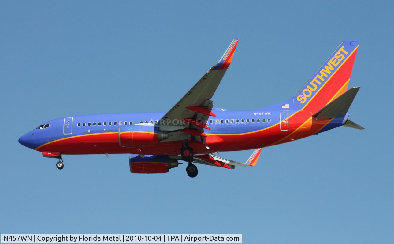 N457WN, 2004 Boeing 737-7H4 C/N 33856, Southwest 737