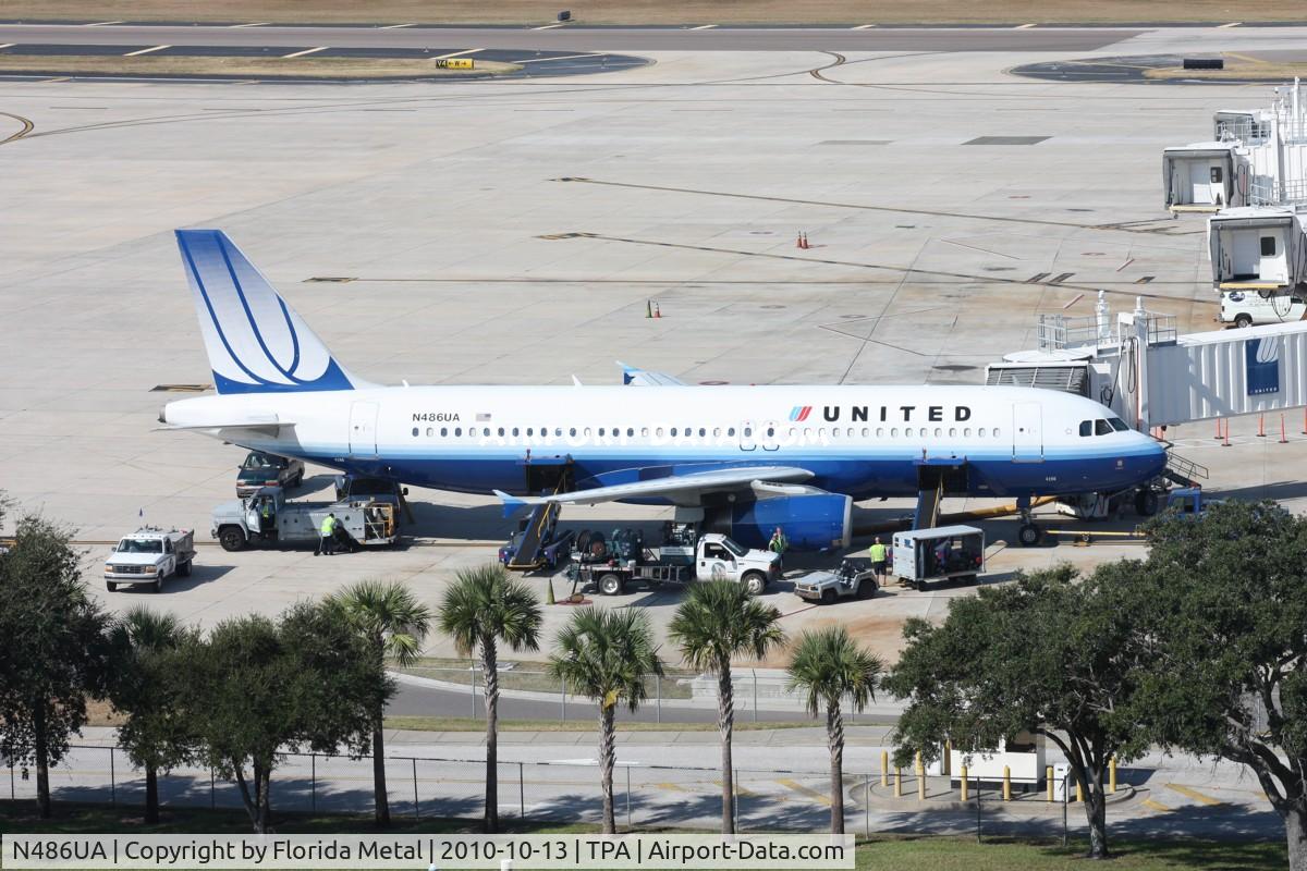 N486UA, 2001 Airbus A320-232 C/N 1620, United A320