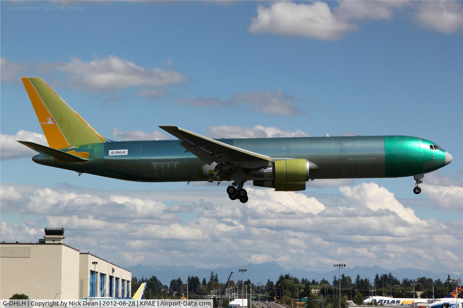 G-DHLH, 2012 Boeing 767-3JH/F/ER C/N 37808, KPAE/PAE