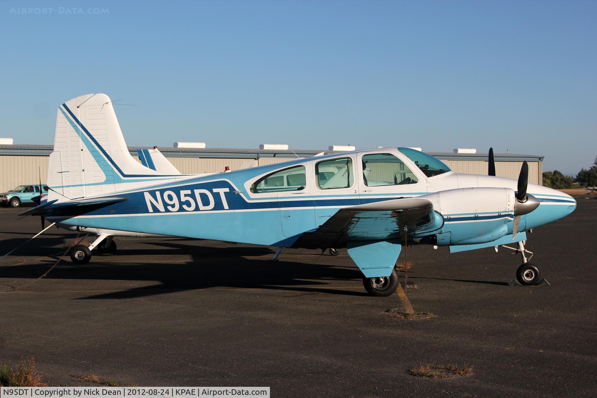 N95DT, 1963 Beech D95A Travel Air C/N TD-563, KPAE/PAE