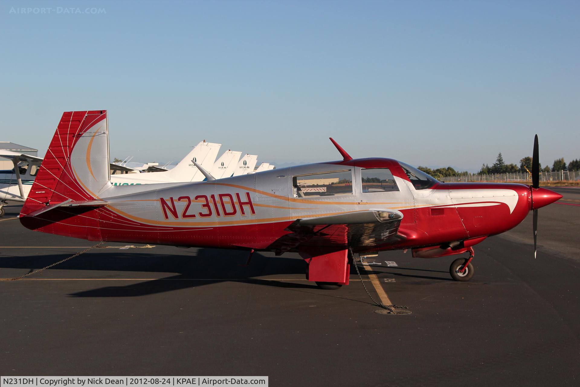 N231DH, 1979 Mooney M20K C/N 25-0164, KPAE/PAE