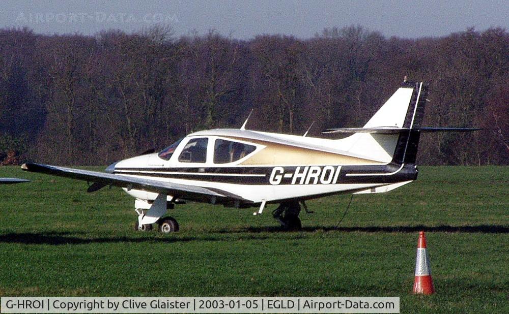 G-HROI, 1975 Rockwell International 112 Commander C/N 326, Ex: N1326J > G-HROI - Originally new to a private owner in June 1989 and currently with, Intereuropean Aviation Ltd, Jersey in June 1996.