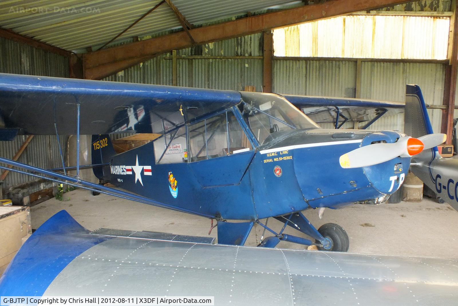 G-BJTP, 1951 Piper L-18C Super Cub (PA-18-95) C/N 18-999, at Croft Farm, Defford