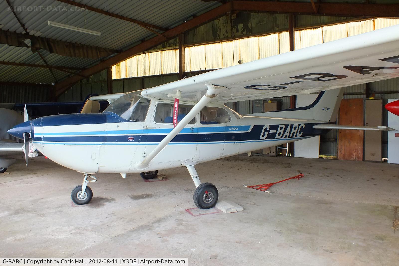 G-BARC, 1973 Reims FR172J Reims Rocket C/N 0356, at Croft Farm, Defford